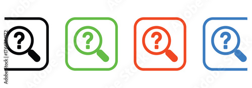 WebSolve your queries with vibrant search icons, ideal for app design and customer support interfaces, offering a modern and dynamic user experience for finding answers quickly