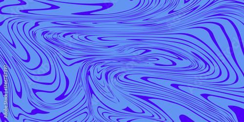 Dark blue marble acrylic seamless pattern, water texture, watercolor marble background.