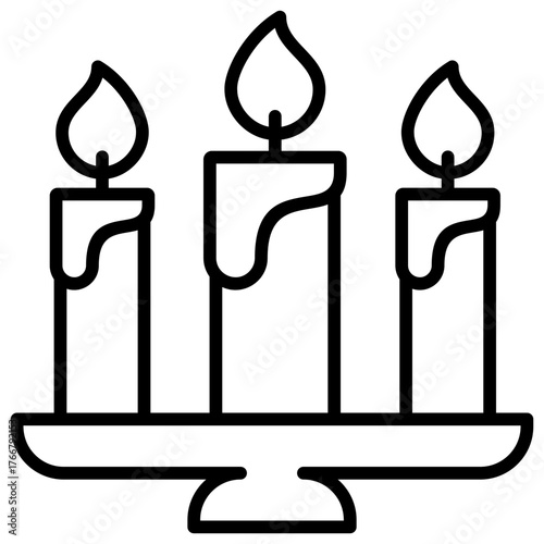 Unity Candle Icon