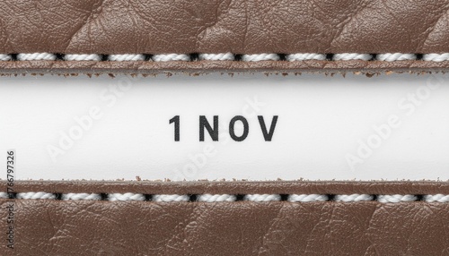 International Day iconic date November 1st marking a special occasion