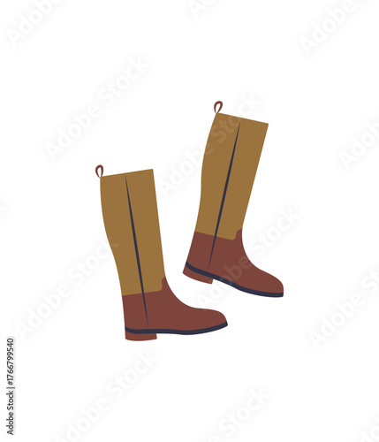 illustration of boots