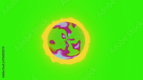 energy green screen