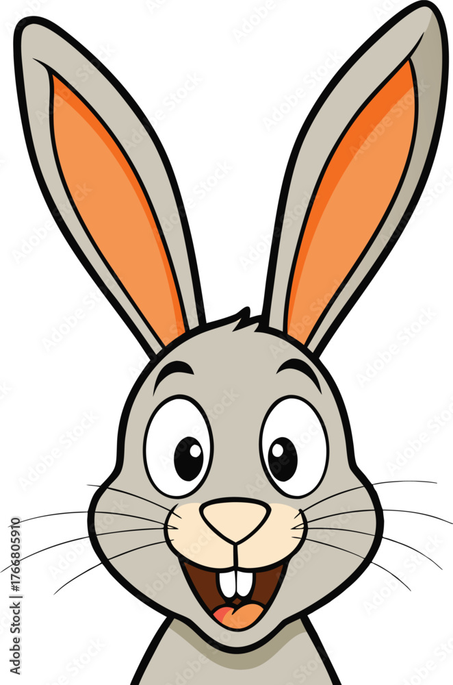 Obraz premium rabbit with smile 