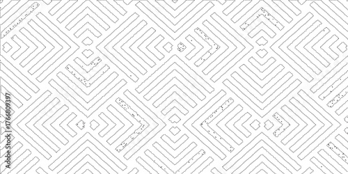 dot line drawing of capri island map.
