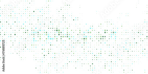 Light Blue, Yellow vector banner with circles, spheres. Abstract spots.