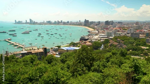 Pattaya Bay Hill Top View Point