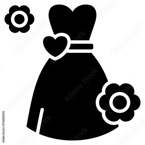 Bridal Dress Icon