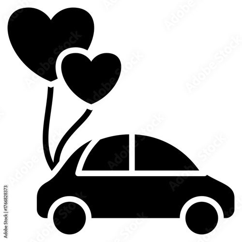 Wedding Car Icon