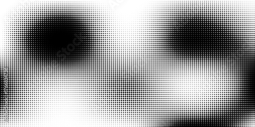 halfton pattern dot background texture overlay grunge distress linear vector. dots modern