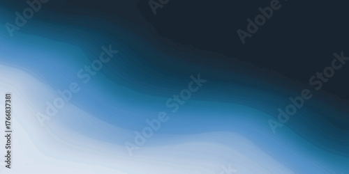 Dynamic Blue Gradient Wave Pattern Abstract Background Design Element