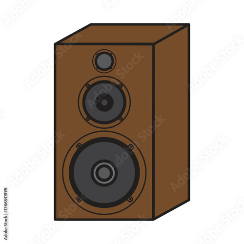 audio speaker of icon	
