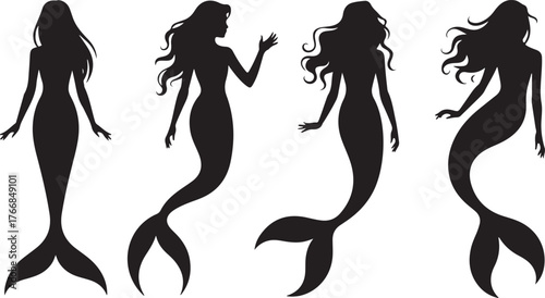 mermaid Icon Set