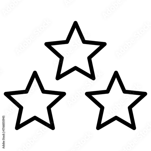 Stars Outline Icon