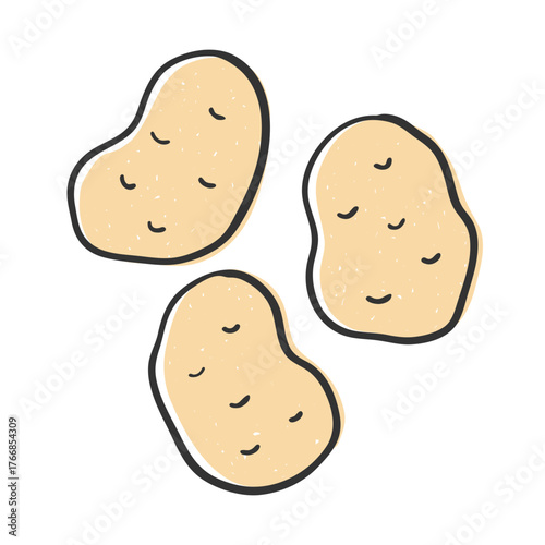 Simple Hand Drawn Potato