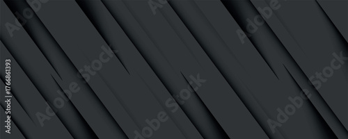 abstract black and silver are light gray with white the gradient is the surface with templates metal texture soft lines tech diagonal background black dark sleek clean modern.