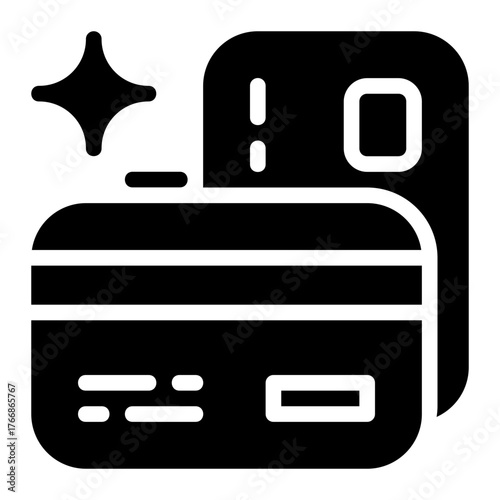 Card Payment Icon Solid Style