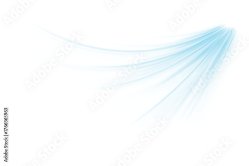 cool airflow effect with light blue waves and dynamic motion, representing fresh wind, filtration, and purification. Perfect for air conditioners, ventilation, speed, and futuristic design concepts.