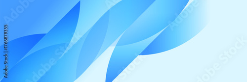 Abstract pattern blue shape gradient design background.
