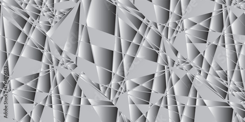 Abstract Geometric Pattern with Intersecting Lines and Gradients.