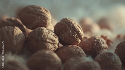 nuts and dried fruit, nuts, walnuts
