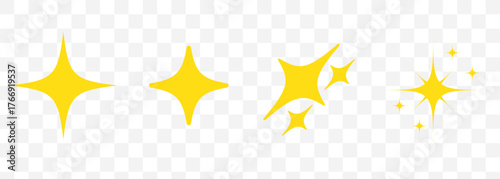 Abstract glowing light with glitter, flare, and shimmering magic sparkles. Transparent PNG vector for holiday party design, festive card, or winter sparkle texture background. EPS 10.