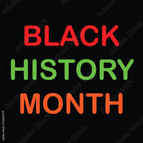 Black History Month Celebration Poster