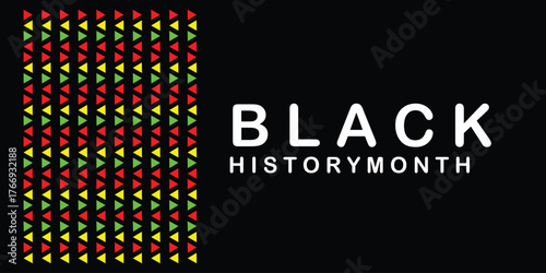 Modern Black History Month Poster