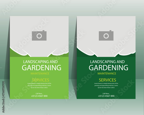 Modern Garden Maintenance Service Flyer