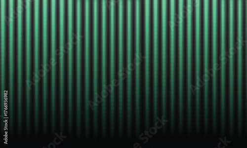 Vertical Teal Gradient Stripes