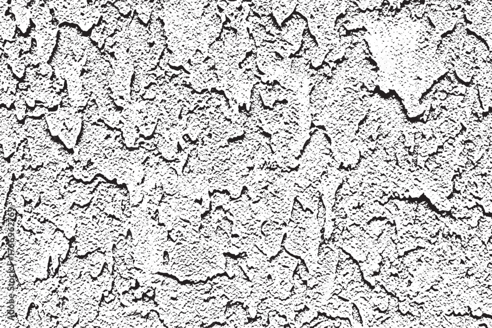 Obraz premium Aggressive Flaking Paint Granulated Grunge Texture