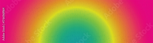 Panorama Circle Colourful on Technology Background,Rainbow and Connection Concept design,Vector illustration.