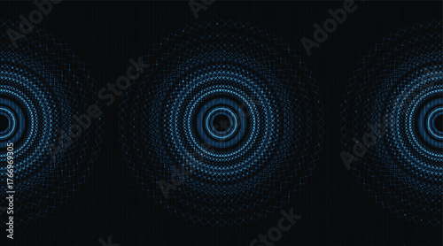 Circle System Technology Background,Digital and electronic Concept design,Vector illustration.