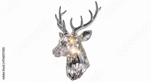 A detailed illustration of a panda wearing a traditional Japanese samurai helmet, smiling.