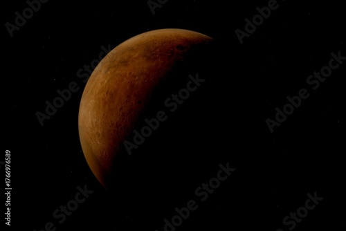 Fototapeta Naklejka Na Ścianę i Meble -  Mars – The Red Planet