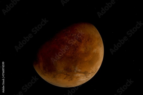 Fototapeta Naklejka Na Ścianę i Meble -  Mars – The Red Planet