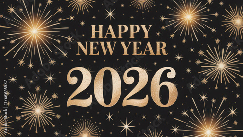 Wallpaper Mural A Digital Poster For New Year's 2026 With A Sleek And Futuristic Design
 Torontodigital.ca