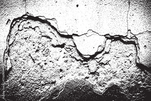 Extreme Layered Peeling Plaster Grunge Texture