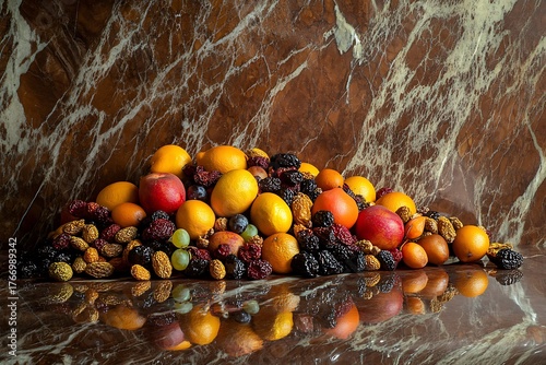 apples and oranges in a basket