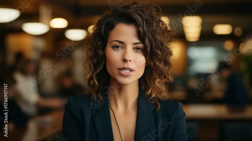 Wallpaper Mural Engaging discussion about professional development and personal growth in a modern workspace setting Torontodigital.ca