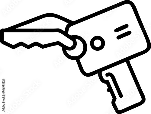 Hotel keycard