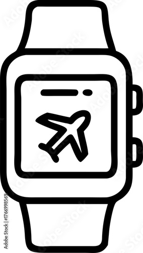 Smartwatch travel app