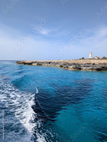 lighthouse on the island of Cyprus
