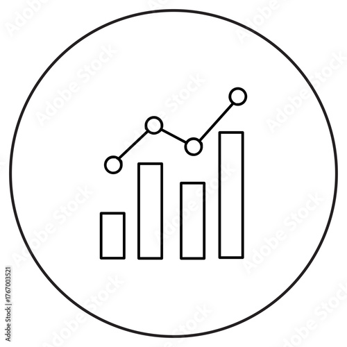 Growth and succes icon