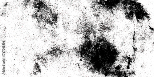 Abstract grunge polished natural cement or stone old texture, black on white old rough grunge and white rough vintage distress background.