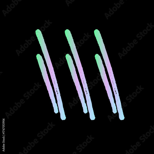 Color Gradient Abstract Shapes / Abstrakte Farbverlaufformen / Formas abstractas con gradientes de color