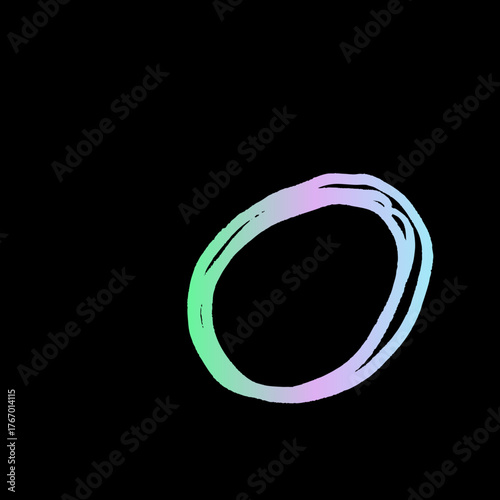 Color Gradient Abstract Shapes / Abstrakte Farbverlaufformen / Formas abstractas con gradientes de color