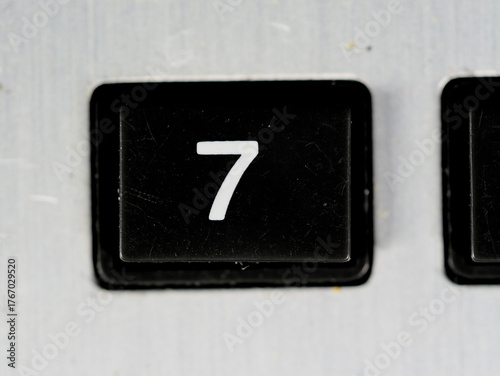 A handheld electronic vintage calculator with an LCD display and 42 keys. It was manufactured in Japan and was a popular model among students and technicians in the 1980s.