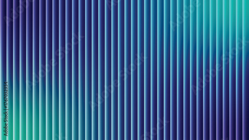 Abstract background with vertical lines in shades of blue and teal creating a gradient effect