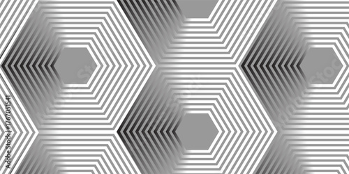 Abstract gray modern background with hexagon elements. Digital technology concept. vector illustration simple art modern abstract, Vector Illustration.