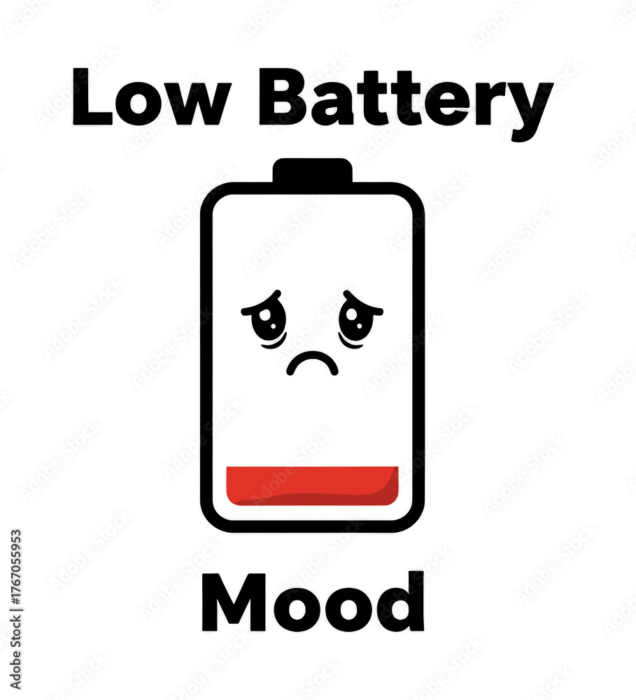 Naklejka premium vector illustration of a mobile battery